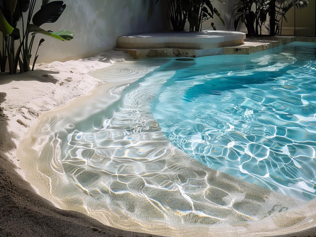 Piscine lagon