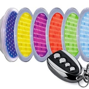 Kit 2 ampoules 315 LED Multi couleurs + Télécommande