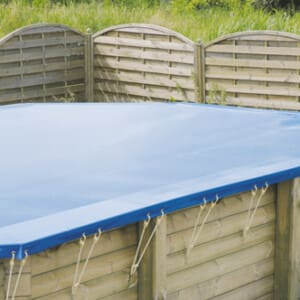 Bâche d'hivernage opaque piscine Bahia/Océa 8,60 x 4,70 m