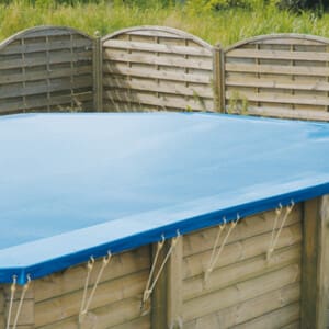 Bâche d'hivernage opaque piscine Bahia/Océa 5,50 x 3,55 m