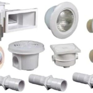 Kit pièces à sceller pour piscine béton 7 x 3 m