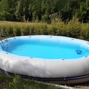 Piscine Ovline 5,00 x 7,00 - H 1,10 m
