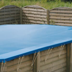 Bâche d'hivernage opaque piscine Azura 3,00 x 4,30 m