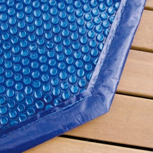 Bâche à bulles piscine bois Azura 4,90 x 3,55 m