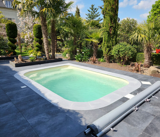 piscine coque sable