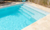 piscine liner blanc